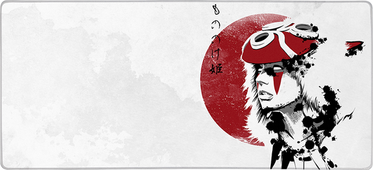 Red Sun Princess X-Large Mouse Pad
