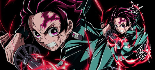 Red Swordsman X-Large Mouse Pad