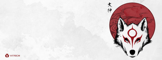 Red Sun God X-Large Mouse Pad