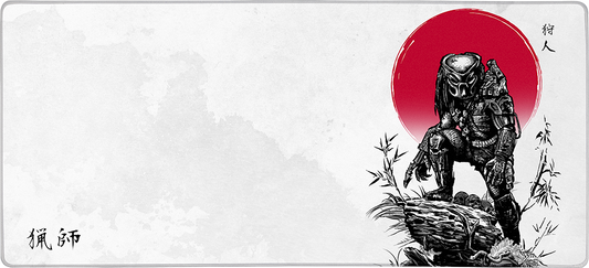 Red sun hunter X-Large Mouse Pad