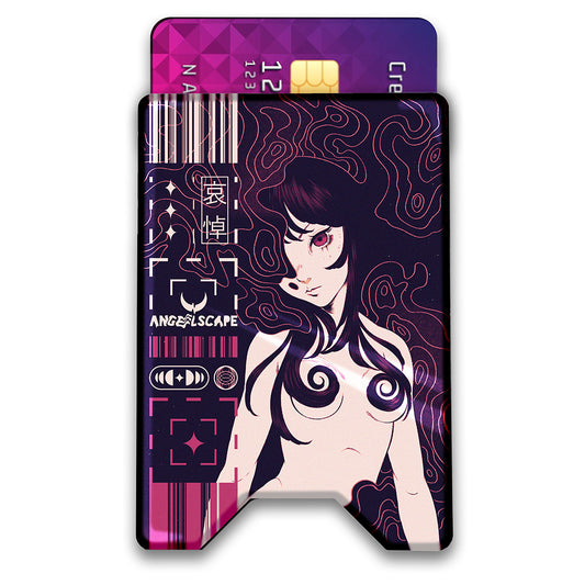 Regret Plexi Glass Acrylic Backed 3D Printed Ultra Slim and Compact Wallet