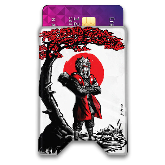 Renowned Ninja Plexi Glass Acrylic Backed 3D Printed Ultra Slim and Compact Wallet