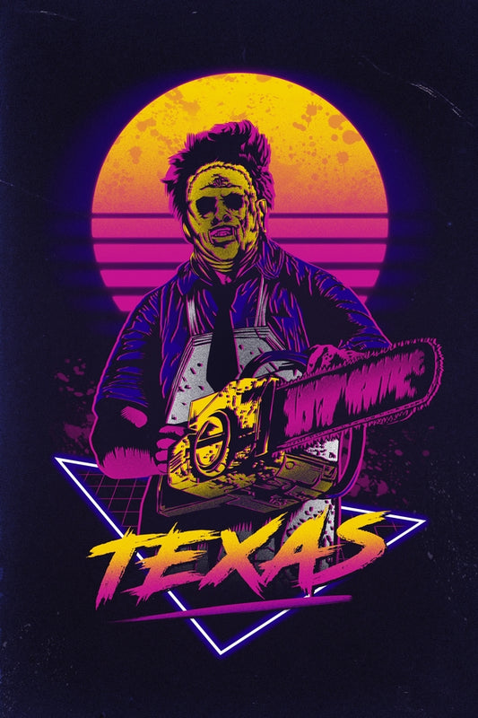 Retro Chainsaw Plexi Glass Wall Art