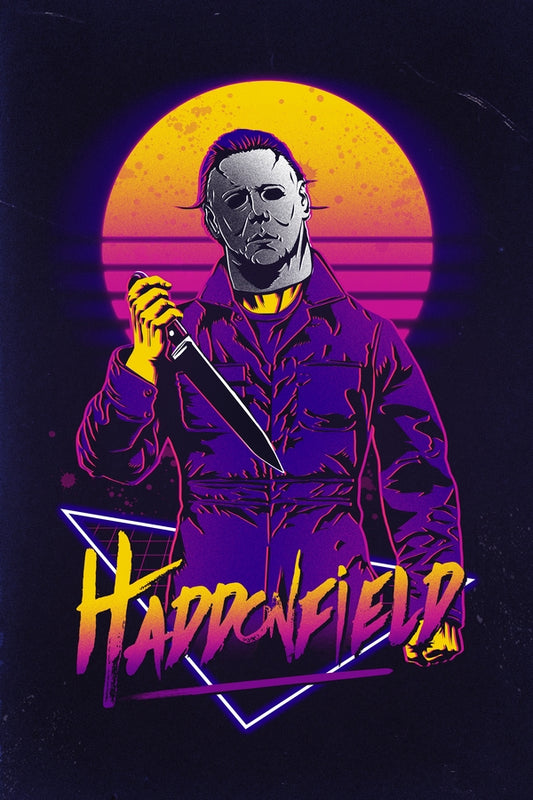 Retro Knife Plexi Glass Wall Art