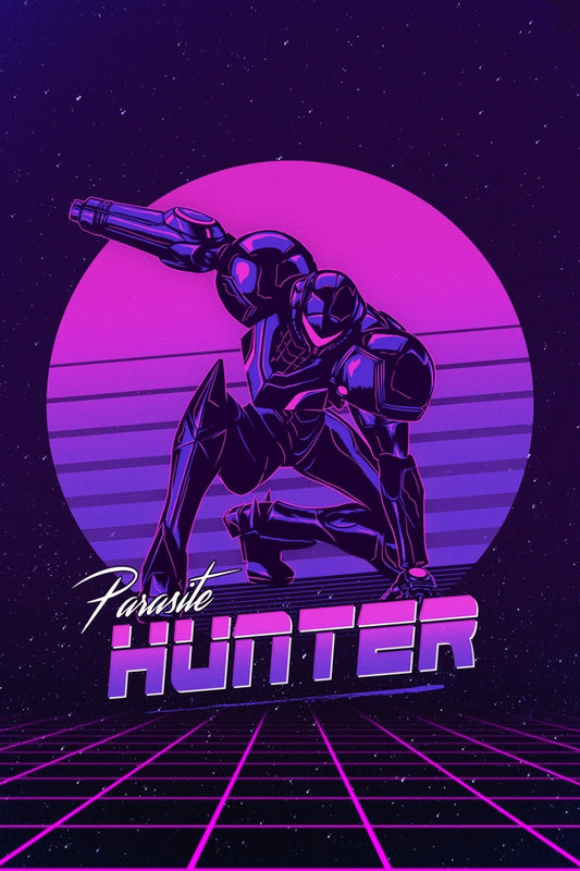 Retro Parasite Hunter Plexi Glass Wall Art