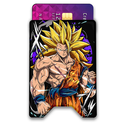 Ripped Warrior Plexi Glass Acrylic Backed 3D Printed Ultra Slim and Compact Wallet