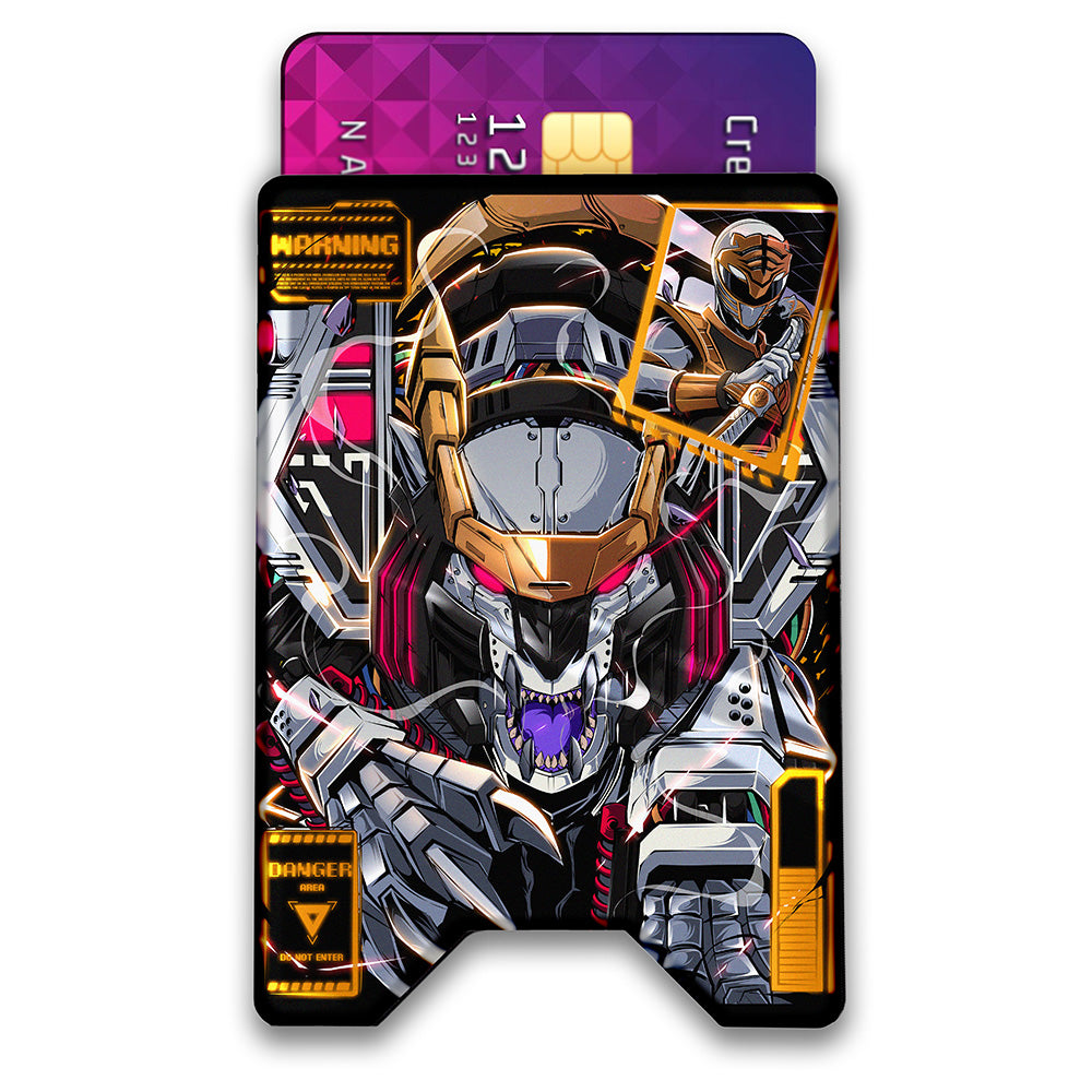 Robo Claws Plexi Glass Acrylic Backed 3D Printed Ultra Slim and Compact Wallet