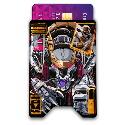 Robo Claws Plexi Glass Acrylic Backed 3D Printed Ultra Slim and Compact Wallet