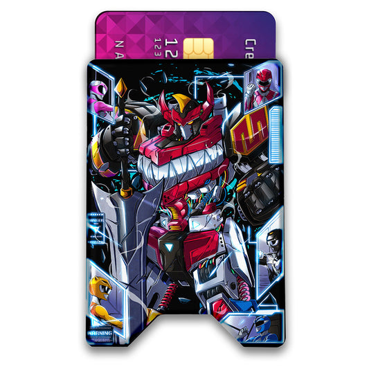 Robo Sword Plexi Glass Acrylic Backed 3D Printed Ultra Slim and Compact Wallet