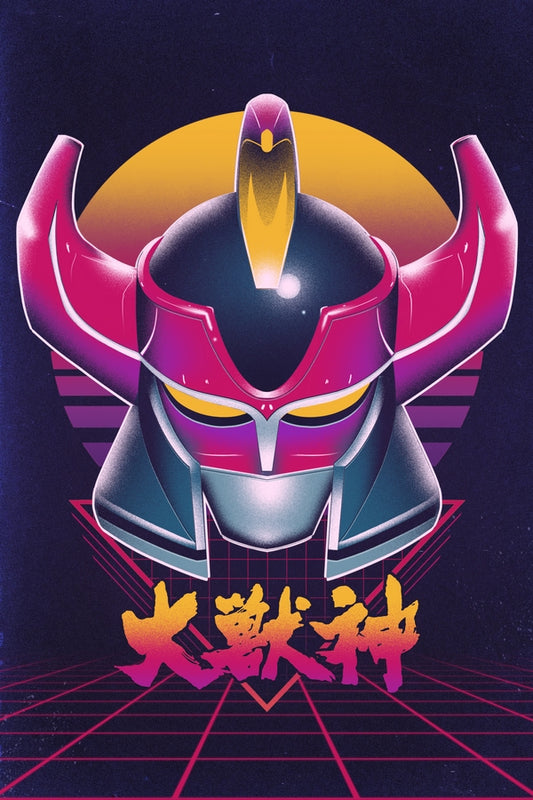 Samurai Suit Plexi Glass Wall Art