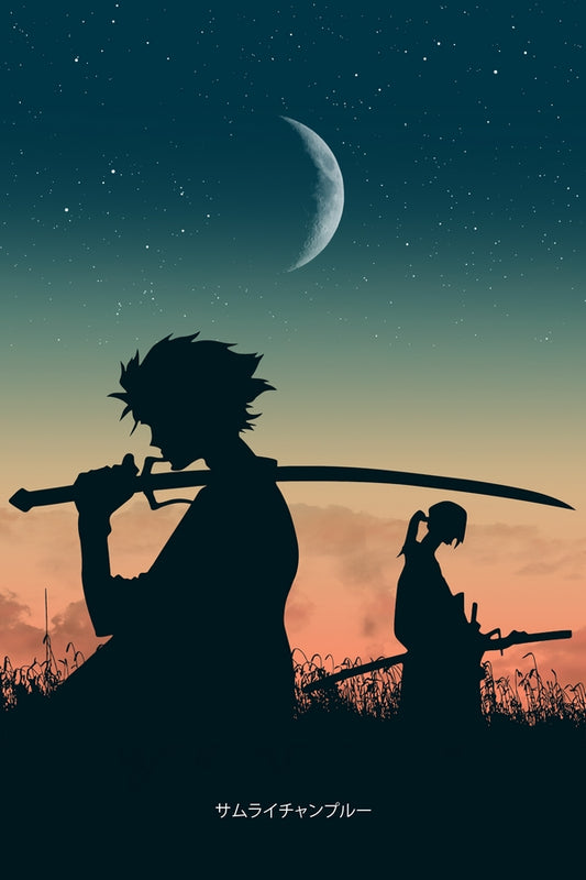 Samurai for Hire Plexi Glass Wall Art