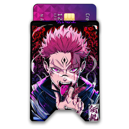 Severed Finger Plexi Glass Acrylic Backed 3D Printed Ultra Slim and Compact Wallet