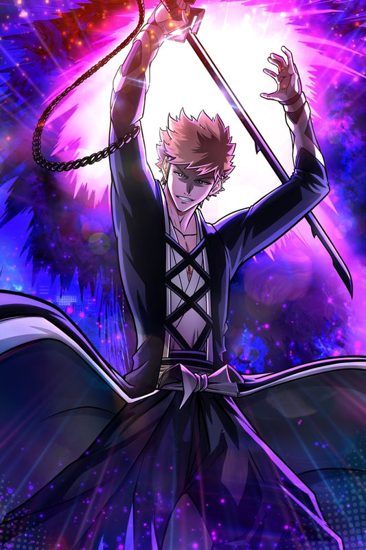 Shinigami Blade Plexi Glass Wall Art