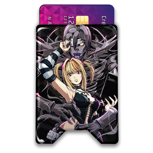 Shinigami Eyes Plexi Glass Acrylic Backed 3D Printed Ultra Slim and Compact Wallet