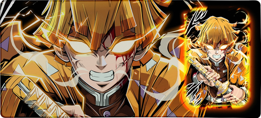 Sleepy Lightning X-Large Mouse Pad