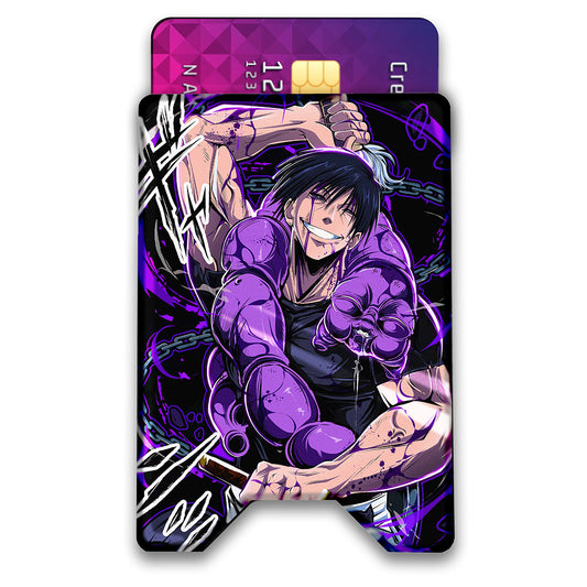 Sorcerer Slayer Plexi Glass Acrylic Backed 3D Printed Ultra Slim and Compact Wallet