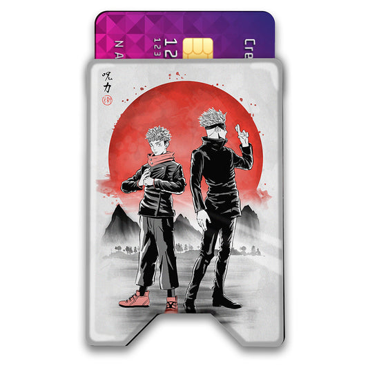 Sorcerers Under the Sun Plexi Glass Acrylic Backed 3D Printed Ultra Slim and Compact Wallet