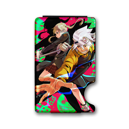 Soul Collectors Plexi Glass Acrylic Backed Metal Wallet