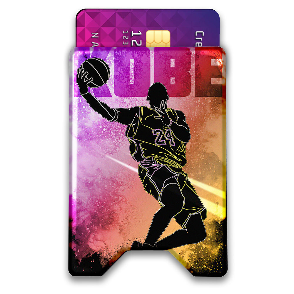 Soul of Black Mamba Plexi Glass Acrylic Backed 3D Printed Ultra Slim and Compact Wallet