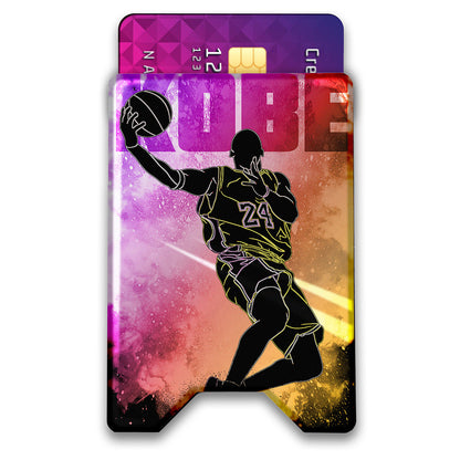 Soul of Black Mamba Plexi Glass Acrylic Backed 3D Printed Ultra Slim and Compact Wallet