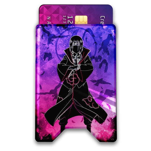 Soul of Illusion Plexi Glass Acrylic Backed 3D Printed Ultra Slim and Compact Wallet