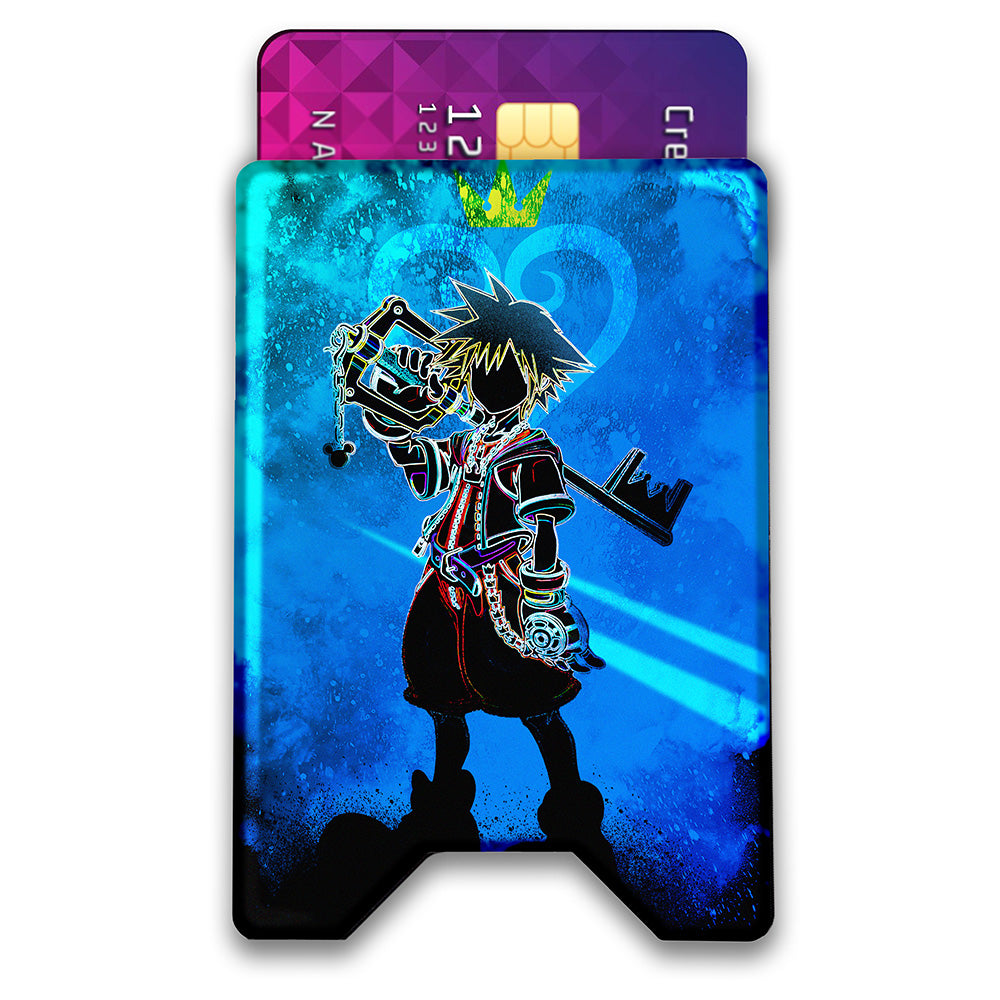 Soul of the Crown Plexi Glass Acrylic Backed 3D Printed Ultra Slim and Compact Wallet