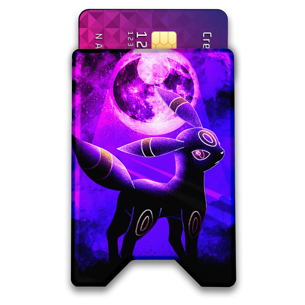 Soul of the Dark Form Plexi Glass Acrylic Backed 3D Printed Ultra Slim and Compact Wallet