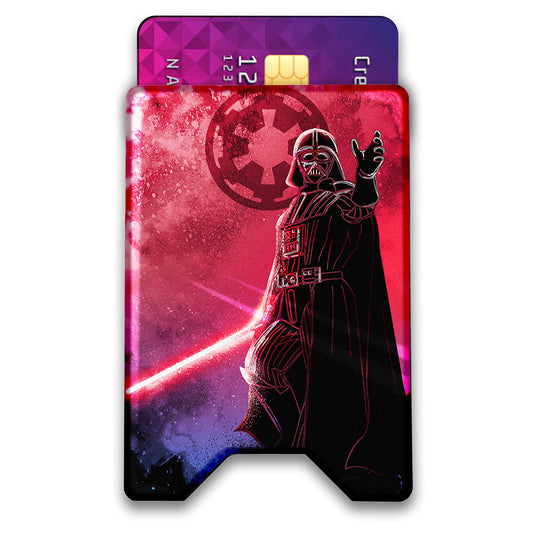 Soul of the Dark Side Plexi Glass Acrylic Backed 3D Printed Ultra Slim and Compact Wallet
