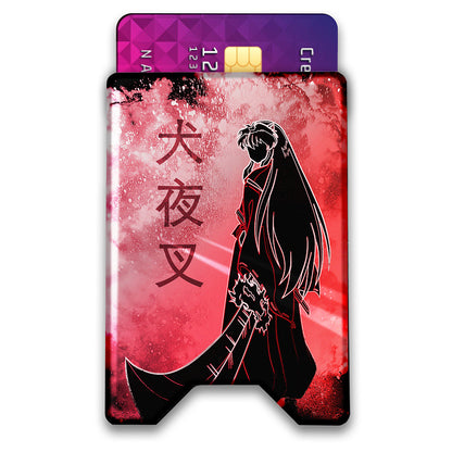 Soul of the Dog Demon Plexi Glass Acrylic Backed 3D Printed Ultra Slim and Compact Wallet