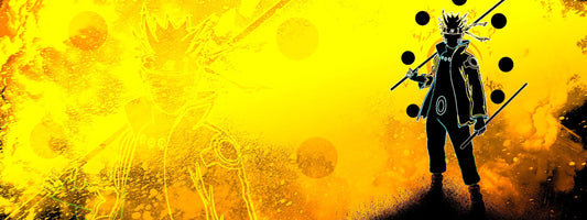 Soul of the Golden Ninja X-Large Mouse Pad