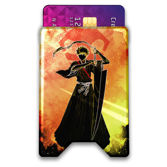 Soul of the Helper Plexi Glass Acrylic Backed 3D Printed Ultra Slim and Compact Wallet