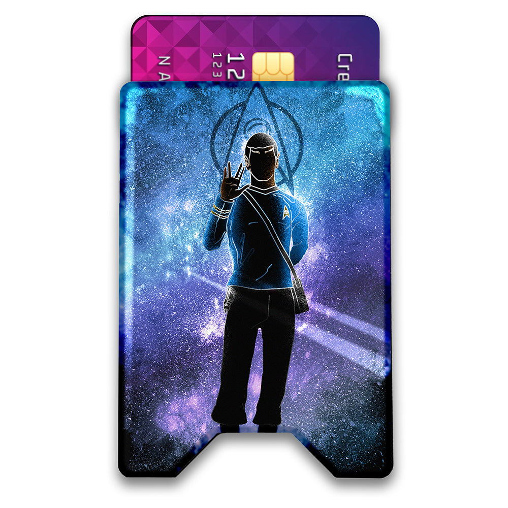 Soul of the Honorable Side Plexi Glass Acrylic Backed 3D Printed Ultra Slim and Compact Wallet