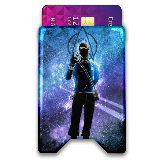 Soul of the Honorable Side Plexi Glass Acrylic Backed 3D Printed Ultra Slim and Compact Wallet