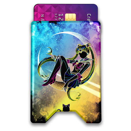 Soul of the Moon Plexi Glass Acrylic Backed 3D Printed Ultra Slim and Compact Wallet