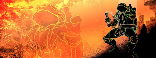 Soul of the Orange Turtle X-Large Mouse Pad