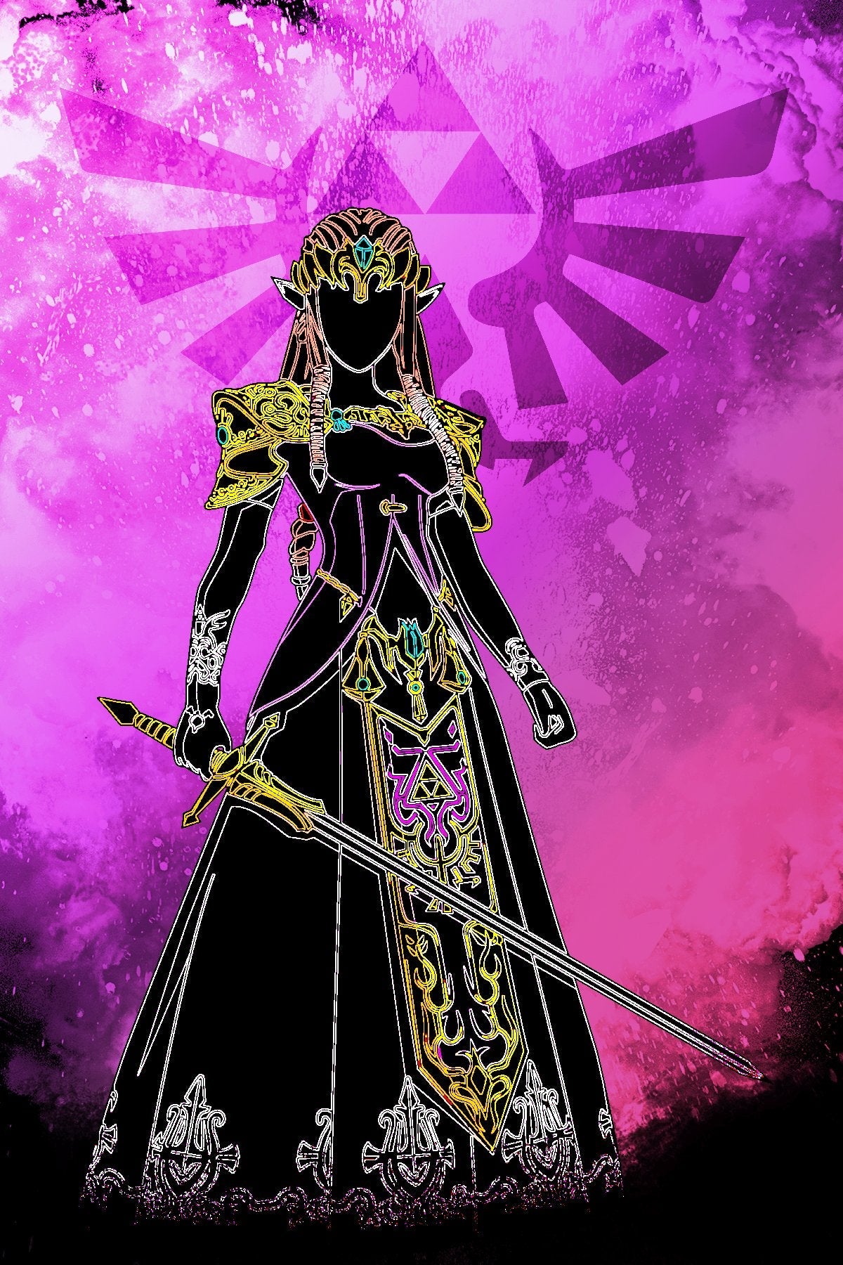 Soul of the Princess Plexi Glass Wall Art – V1 Tech