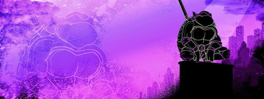 Soul of the Purple Turtle X-Large Mouse Pad