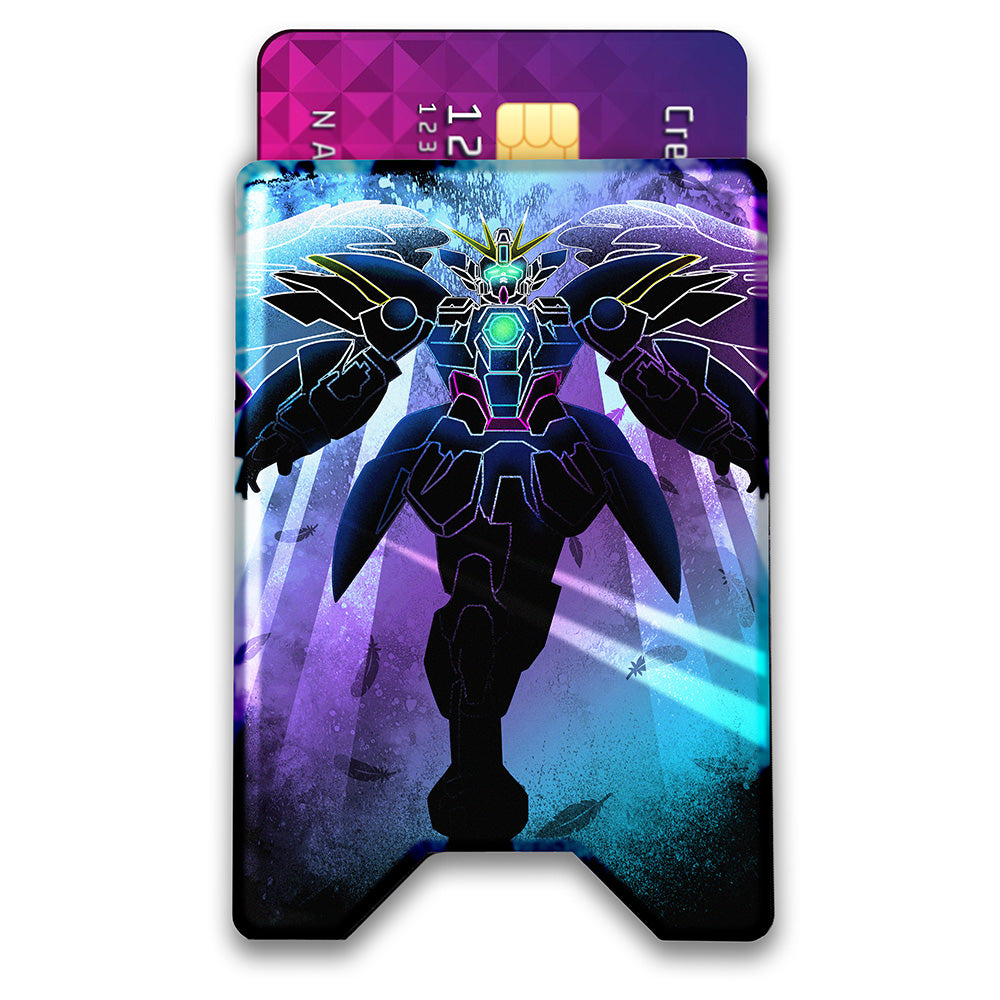 Soul of the Wing Zero Suit Plexi Glass Acrylic Backed 3D Printed Ultra Slim and Compact Wallet