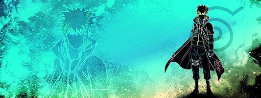 Soul of the Yellow Flash X-Large Mouse Pad