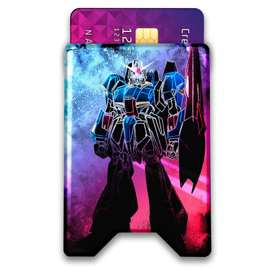 Soul of the Zeta Suit Plexi Glass Acrylic Backed 3D Printed Ultra Slim and Compact Wallet