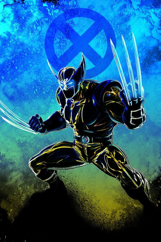 Soul of the Adamantium Plexi Glass Wall Art