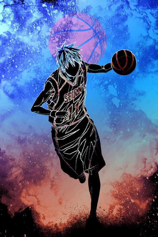 Soul of the Basketball Plexi Glass Wall Art