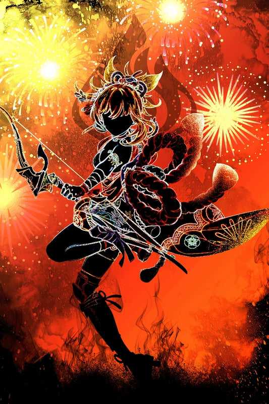 Soul of the Blaze Plexi Glass Wall Art