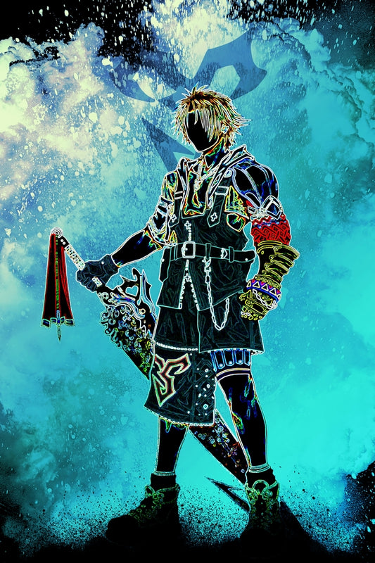 Soul of the Blitzball Star Plexi Glass Wall Art