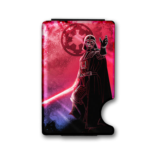 Soul of the Dark Side Plexi Glass Acrylic Backed Metal Wallet