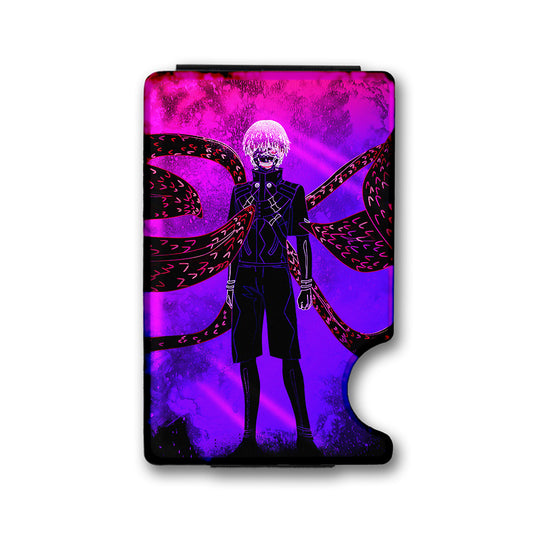 Soul of the Ghoul Plexi Glass Acrylic Backed Metal Wallet