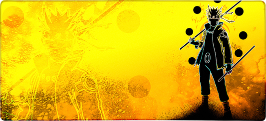 Soul of the Golden Ninja X-Large Mouse Pad