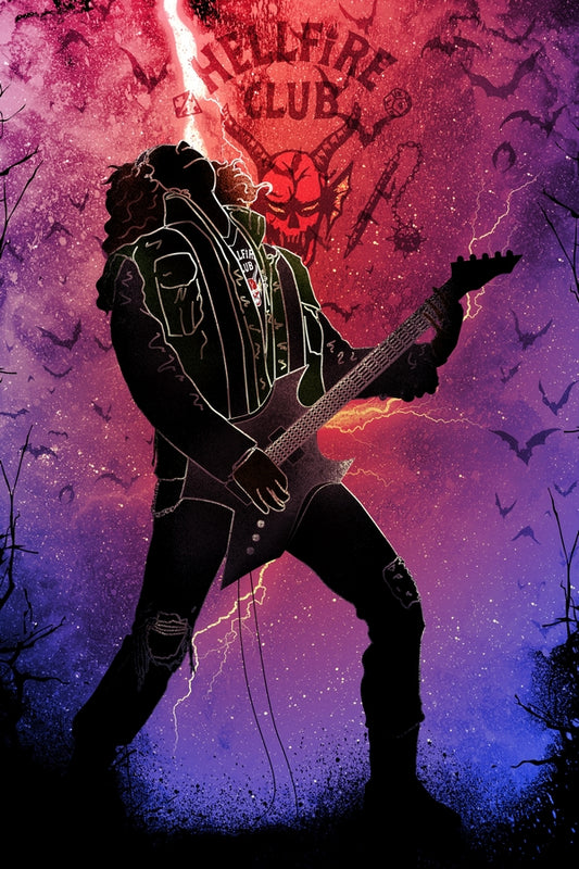 Soul of the Heavy Metal Plexi Glass Wall Art