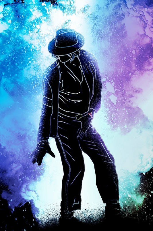 Soul of the King of Pop Plexi Glass Wall Art