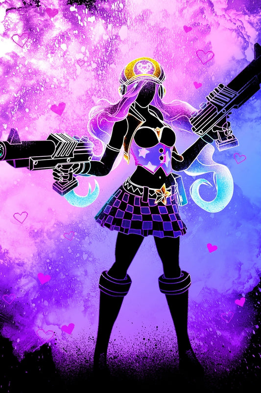 Soul of the Miss Arcade Plexi Glass Wall Art